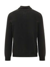 AMARANTO - Polo in Maglia con Mezza Zip - Nero - LIDIASHOPPING® - Official Website