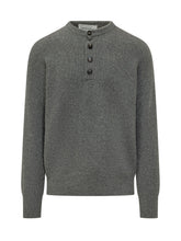 AMARANTO - Maglia Serafino a Coste - Grigio - LIDIASHOPPING® - Official Website
