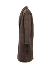 VALENTINI 1972 - Long Coat with Lapels - Brown - LIDIASHOPPING® - Official Website
