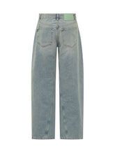 HAIKURE - Clyde Double Jeans with Distressed Details - Blue - LIDIASHOPPING® - Official Website