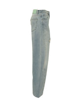 HAIKURE - Clyde Double Jeans with Distressed Details - Blue - LIDIASHOPPING® - Official Website