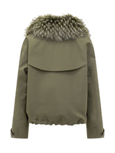 VALENTINI 1972 - Giacca con Collo Ampio e Zip - Verde - LIDIASHOPPING® - Official Website