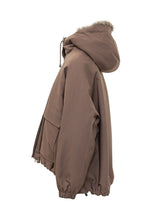 VALENTINI 1972 - Parka con Cappuccio e Tasche Applicate - Marrone - LIDIASHOPPING® - Official Website
