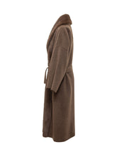 VALENTINI 1972 - Cappotto a Vestaglia con Cintura - Marrone - LIDIASHOPPING® - Official Website
