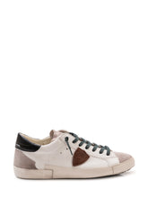 PHILIPPE MODEL - Prsx Low Sneakers with Panels - White - LIDIASHOPPING® - Official Website