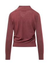QUILISIA - Maglia con Doppio Collo e Bottoni - Rosso - LIDIASHOPPING® - Official Website