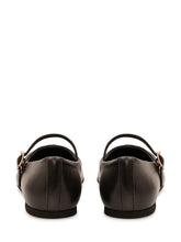 TWIN-SET - Ballerina Mary Jane con Cinturino - Nero - LIDIASHOPPING® - Official Website