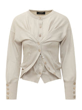 THE SEAFARER - Saba Draped Knit - Beige - LIDIASHOPPING® - Official Website