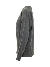 THE SEAFARER - Chloe Knit with Asymmetric Hem - Grey - LIDIASHOPPING® - Official Website