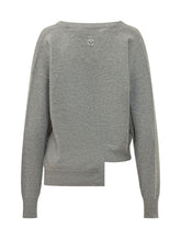 THE SEAFARER - Maglia Elodie Asimmetrica - Grigio - LIDIASHOPPING® - Official Website