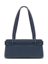 OSOI - Borsa Shoulder Brocle Mini con Fibbia - Blu - LIDIASHOPPING® - Official Website