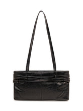 OSOI - Tote Brocle Bag with Front Straps - Black - LIDIASHOPPING® - Official Website