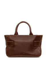 OSOI - Borsa Tote Brocle Mini con Fibbia Frontale - Marrone - LIDIASHOPPING® - Official Website