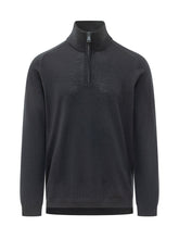 PREMIATA - High Neck Sweater with Zip Closure - Blue - LIDIASHOPPING® - Official Website