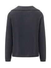 ALTEA - Giacca in Maglia con Collo a Revers - Blu - LIDIASHOPPING® - Official Website