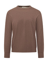 ALTEA - Maglia Girocollo a Maniche Lunghe - Marrone - LIDIASHOPPING® - Official Website