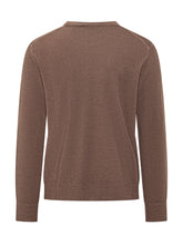 ALTEA - Maglia Girocollo a Maniche Lunghe - Marrone - LIDIASHOPPING® - Official Website