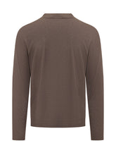 ALTEA - T-shirt Ronny a Maniche Lunghe - Marrone - LIDIASHOPPING® - Official Website