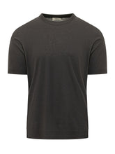 ALTEA - T-shirt Ronny con Finiture a Costine - Blu - LIDIASHOPPING® - Official Website