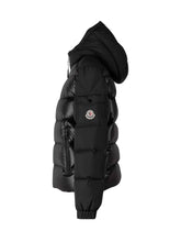 MONCLER KIDS - Giacca Hyoseris Imbottita con Cappuccio - Nero - LIDIASHOPPING® - Official Website