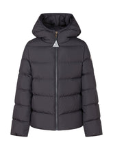 MONCLER KIDS - Beulah Padded Hooded Jacket - Blue - LIDIASHOPPING® - Official Website