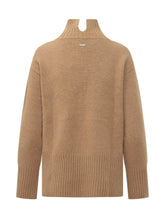 CALVIN KLEIN - Maglia Dolcevita in Lana - Arancione - LIDIASHOPPING® - Official Website