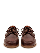 SEBAGO - Mocassino Gary Jobson con Lacci - Marrone - LIDIASHOPPING® - Official Website