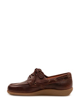 SEBAGO - Mocassino Gary Jobson con Lacci - Marrone - LIDIASHOPPING® - Official Website