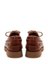 SEBAGO - Acadia Loafer with Laces - Brown - LIDIASHOPPING® - Official Website