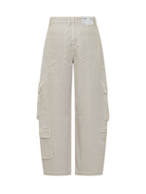 AGOLDE - Ambika Utility Pants with Cargo Pockets - White - LIDIASHOPPING® - Official Website