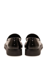 EMPORIO ARMANI BOY - Mocassino con Fascetta e Suola Spessa - Nero - LIDIASHOPPING® - Official Website