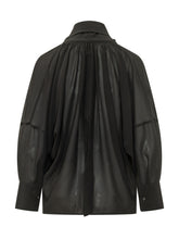 LE SULLY STUDIO - Shirt with Bow Collar - Black - LIDIASHOPPING® - Official Website