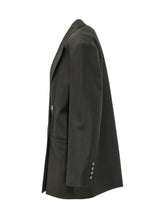 LE SULLY STUDIO - Blazer Doppiopetto con Revers Ampi - Nero - LIDIASHOPPING® - Official Website