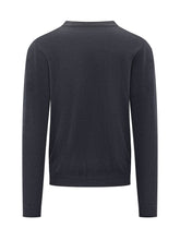 WOOLRICH - Maglia Girocollo in Lana - Blu - LIDIASHOPPING® - Official Website