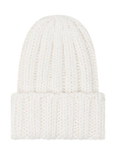 WOOLRICH - Berretto a Coste con Ampio Risvolto - Bianco - LIDIASHOPPING® - Official Website
