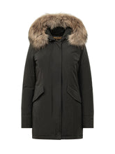 WOOLRICH - Parka Arctic con Cappuccio - Nero - LIDIASHOPPING® - Official Website