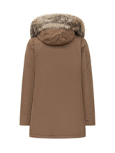 WOOLRICH - Arctic Hooded Parka - Brown - LIDIASHOPPING® - Official Website
