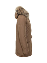 WOOLRICH - Arctic Hooded Parka - Brown - LIDIASHOPPING® - Official Website