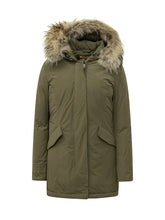 WOOLRICH - Parka Luxury Arctic con Pelliccia - Verde - LIDIASHOPPING® - Official Website