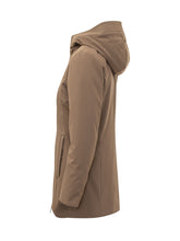 WOOLRICH - Parka New Firth con Cappuccio e Zip - Marrone - LIDIASHOPPING® - Official Website