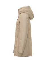 WOOLRICH - Boulder Hooded Parka with Soft Lining - Beige - LIDIASHOPPING® - Official Website