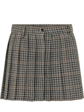 NINE:INTHE:MORNING - Minigonna Blair a Pieghe - Grigio - LIDIASHOPPING® - Official Website