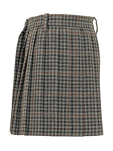 NINE:INTHE:MORNING - Minigonna Blair a Pieghe - Grigio - LIDIASHOPPING® - Official Website