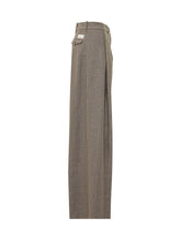 NINE:INTHE:MORNING - Pantaloni Petra con Pieghe e Gamba Ampia - Marrone - LIDIASHOPPING® - Official Website