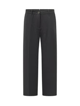 NINE:INTHE:MORNING - Seraphine Slim Trousers with Front Crease - Blue - LIDIASHOPPING® - Official Website