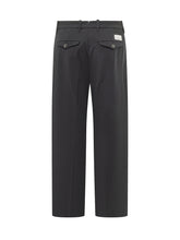 NINE:INTHE:MORNING - Seraphine Slim Trousers with Front Crease - Blue - LIDIASHOPPING® - Official Website