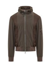 P.M.D.S. - Felpa Juan con Pannelli a Coste - Marrone - LIDIASHOPPING® - Official Website