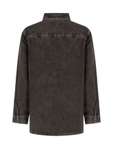 DIESEL KIDS - Camicia Csimply con Colletto Classico e Bottoni - Nero - LIDIASHOPPING® - Official Website