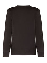 DIESEL KIDS - Slomix Sweatshirt with Graphic Print - Black - LIDIASHOPPING® - Official Website