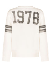 DIESEL KIDS - Felpa con Lettering Applicato - Bianco - LIDIASHOPPING® - Official Website